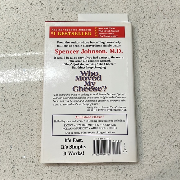 Who Moved My Cheese? by Spencer Johnson, M.D. - Picture 6 of 6